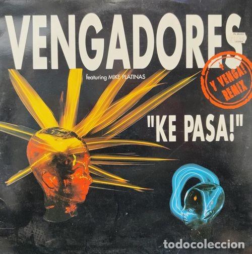 Discos de vinilo: VENGADORES - KE PASA - MAXI SINGLE DE VINILO - Foto 1