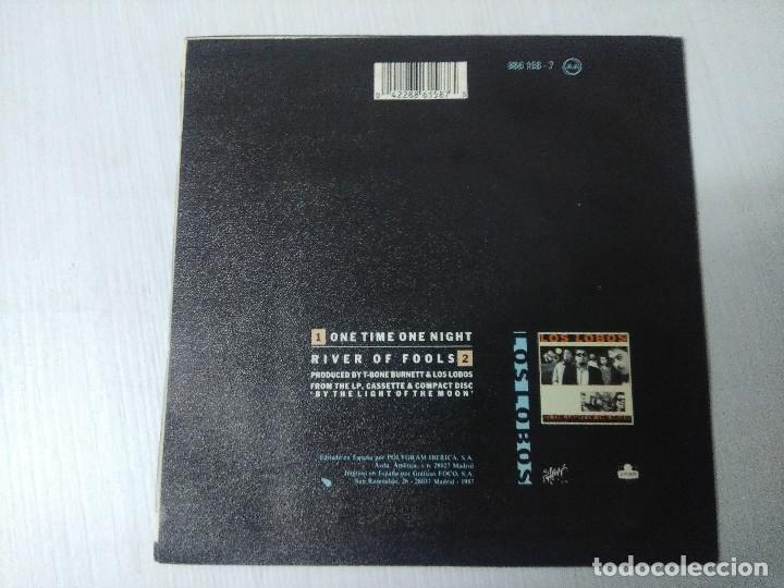 Discos de vinilo: LOS LOBOS/ONE TIME ONE NIGHT/SINGLE. - Foto 3