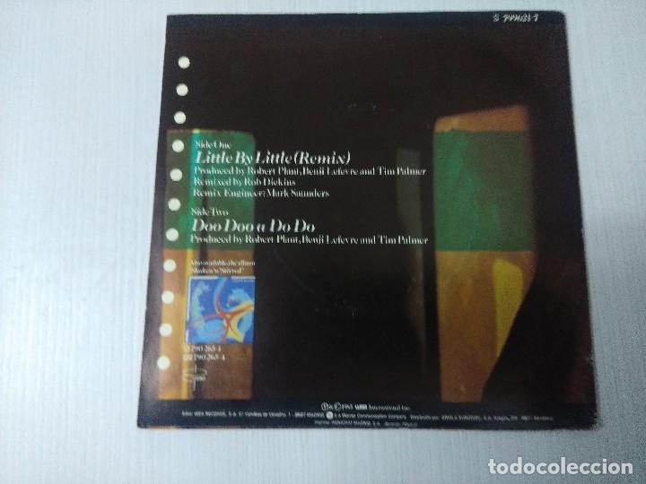 Discos de vinilo: ROBERT PLANT/LITTLE BY LITTLE/SINGLE. - Foto 3
