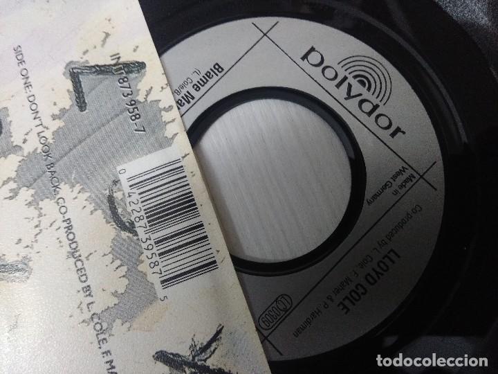 Discos de vinilo: LLOYD COLE/DONT LOOK BACK/SINGLE. - Foto 2