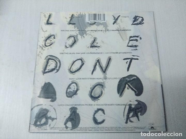 Discos de vinilo: LLOYD COLE/DONT LOOK BACK/SINGLE. - Foto 3