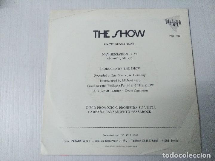 Discos de vinilo: THE SHOW/ENJOY SENSATIONS/SINGLE PROMOCIONAL. - Foto 3