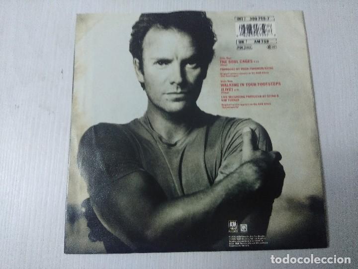 Discos de vinilo: STING/THE SOUL CAGES/SINGLE. - Foto 3