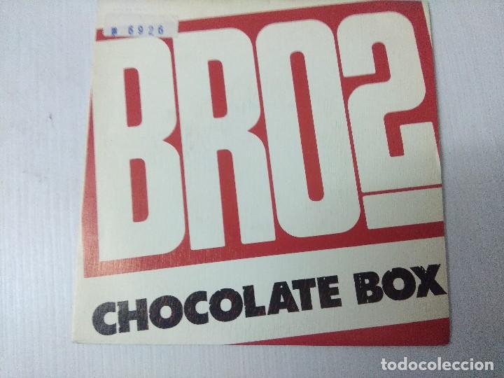Discos de vinilo: BROS/CHOCOLATE BOX/SINGLE PROMOCIONAL. - Foto 1