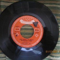 Discos de vinilo: JACQUES DENJEAN - MADISON TIME / HUGLE - BUCK EP - ORIGINAL FRANCES - POLYDOR RECORDS 1962 -