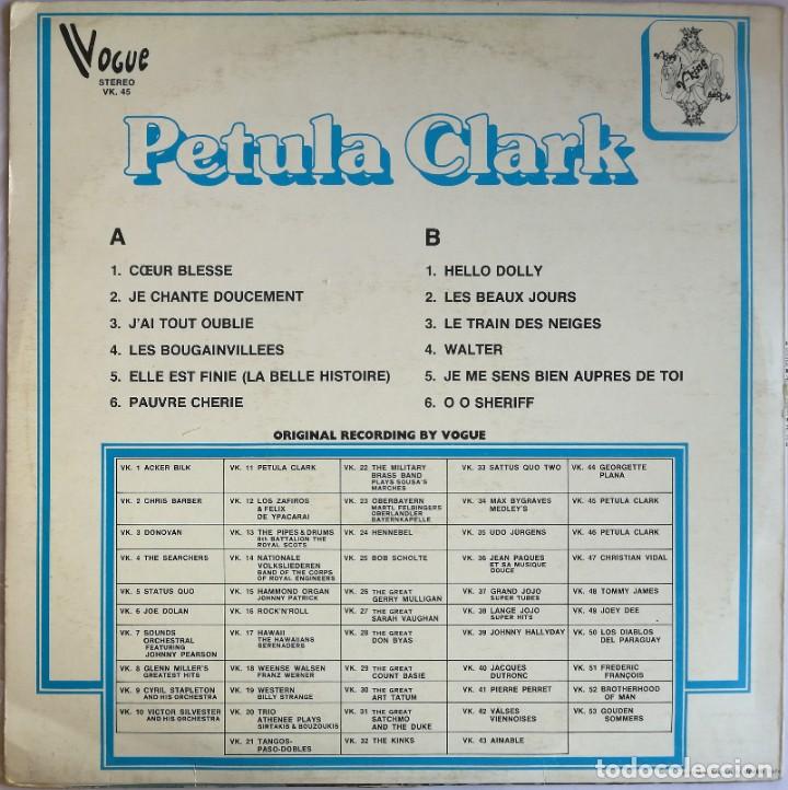 Discos de vinilo: Petula Clark, Petula Clark, Vogue VK. 45 - Foto 2