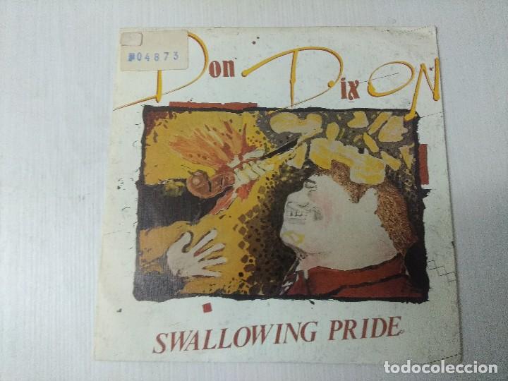 Discos de vinilo: DON DIXON/SWALLOWING PRIDE/SINGLE PROMOCIONAL. - Foto 1