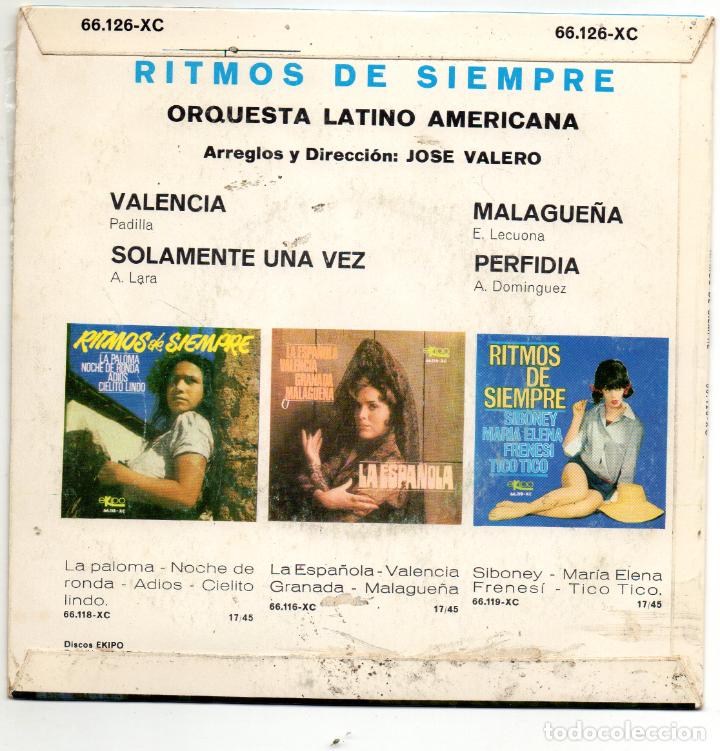 Discos de vinilo: RITMOS DE SIEMPRE - VALENCIA + 3 EP.S - Foto 2