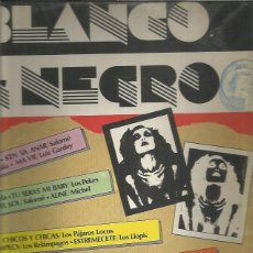 Discos de vinilo: BLANCO NEGRO 1981 ZAFIRO (DOBLE CON ROSALIA,PEKES PAJAROS LOCOS BRINCOS ETC ). Lote 304100678