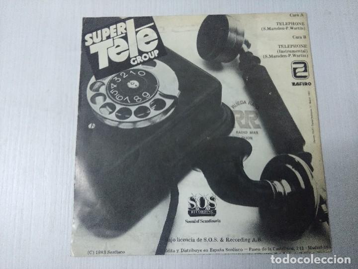 Discos de vinilo: SUPER TELE GROUP/TELEPHONE/SINGLE PROMOCIONAL. - Foto 3