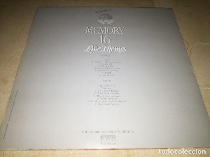 Discos de vinilo: MEMORY 16 LOVE THEMES-EN EXCELENTE ESTADO - Foto 2