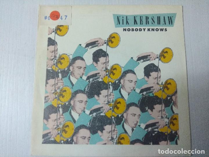 Discos de vinilo: NIK KERSHAN/NOBODY KNOWS/SINGLE PROMOCIONAL. - Foto 1