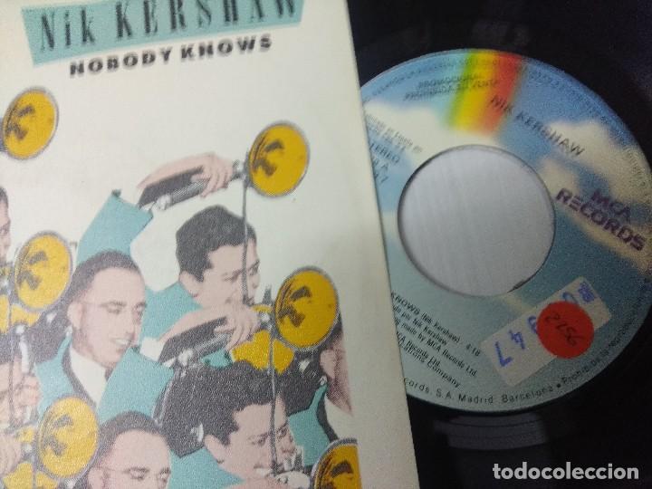 Discos de vinilo: NIK KERSHAN/NOBODY KNOWS/SINGLE PROMOCIONAL. - Foto 2