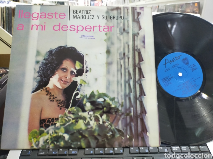 Disques de vinyle: Beatriz M&aacute;rquez LP promocional llegaste a mi despertar cuba areito