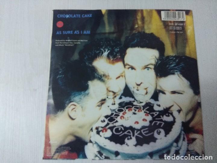 Discos de vinilo: CROWDED HOUSE/CHOCOLATE CAKE/SINGLE. - Foto 3