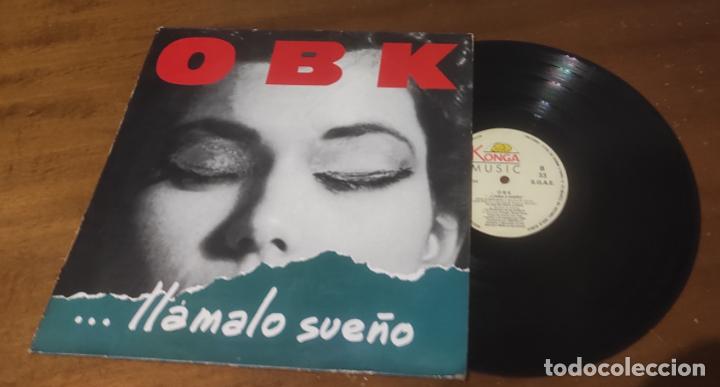 OBK LLAMALO SUEÑO LP KONGA MUSIC 1991 (Música - Discos - LP Vinilo - Grupos Españoles de los 70 y 80)