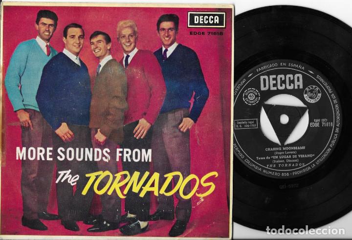 Discos de vinilo: THE TORNADOS EP CHASING + 3 ESPA&Ntilde;A 1963 - Foto 1