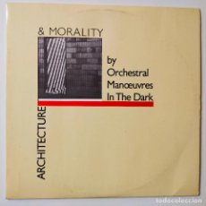 Discos de vinilo: ORCHESTRAL MANOEUVRES IN THE DARK- ARCHITECTURE & MORALITY- OMD- SPAIN LP 1981.. Lote 304218978