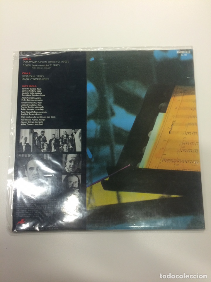Discos de vinilo: EL GRUPO CIRCULO INTERPRETA A TOMAS MARCO. - Foto 2