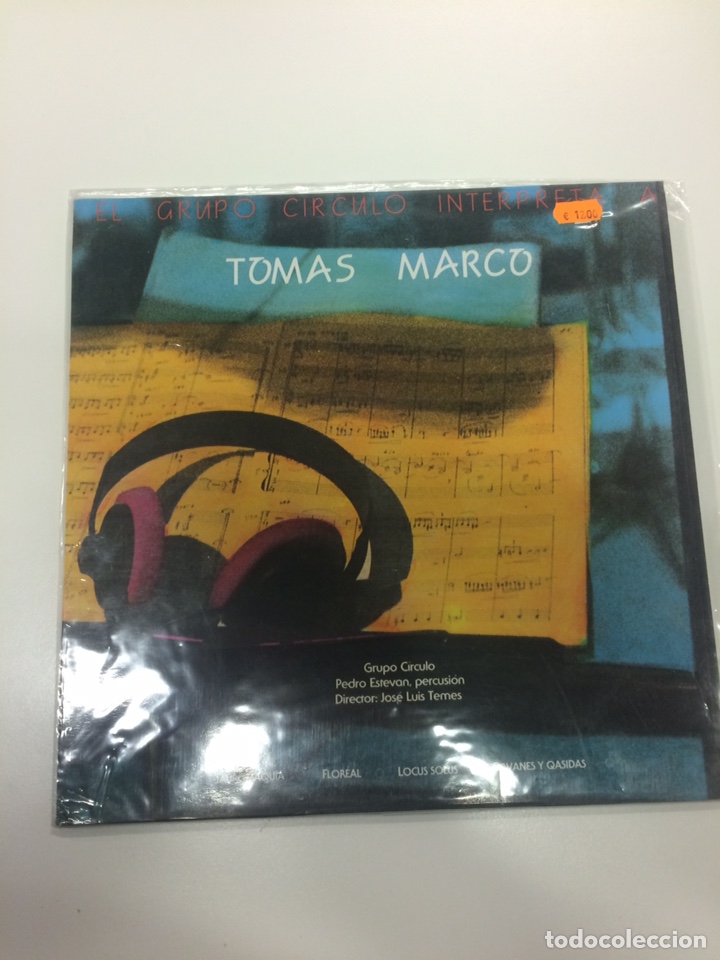 Discos de vinilo: EL GRUPO CIRCULO INTERPRETA A TOMAS MARCO. - Foto 1