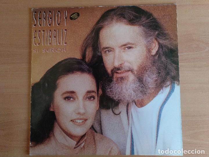 Discos de vinilo: SERGIO Y ESTIBALIZ SI SE&Ntilde;OR LP - Foto 1