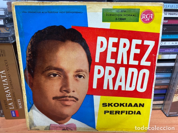 Discos de vinilo: P&eacute;rez Prado - Skokiaan / Perfidia (7&rdquo;, Single) 1959/ES - Foto 1