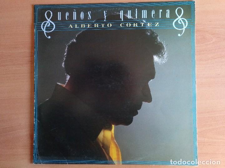 Discos de vinilo: ALBERTO CORTEZ SUE&Ntilde;OS Y QUIMERA LP - Foto 1