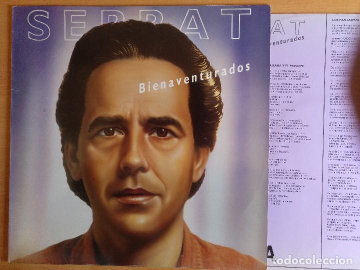 Discos de vinilo: SERRAT BIENAVENTURADOS LP NUEVO - Foto 1