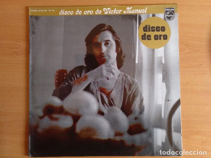 Discos de vinilo: DISCO DE ORO DE VICTOR MANUEL LP
