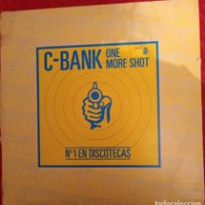 Discos de vinilo: C-BANK: ONE MORE SHOT (1983). Lote 304252503