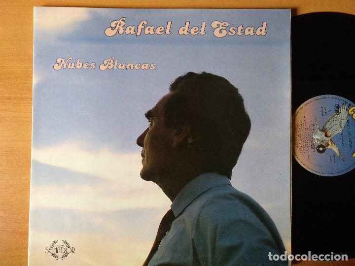 Discos de vinilo: RAFAEL DEL ESTAD NUBES BLANCAS LP NUEVO - Foto 1