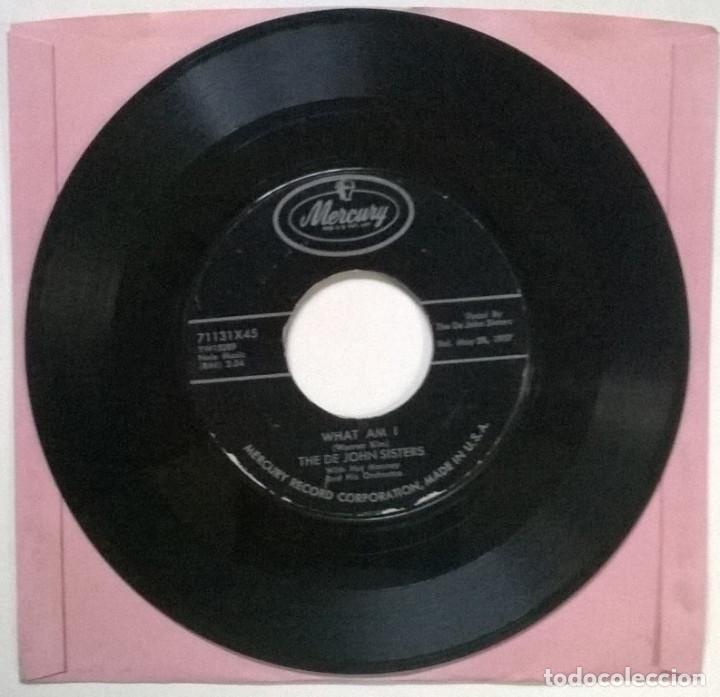 Discos de vinilo: The De John Sisters. Where would I be/ What am I. Mercury, USA 1957 single - Foto 1 - 304263963
