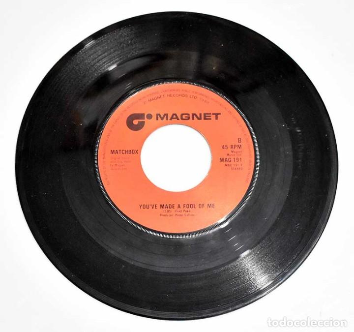 Discos de vinilo: Matchbox - When You Ask About Love. Single (s&oacute;lo vinilo) - Foto 2