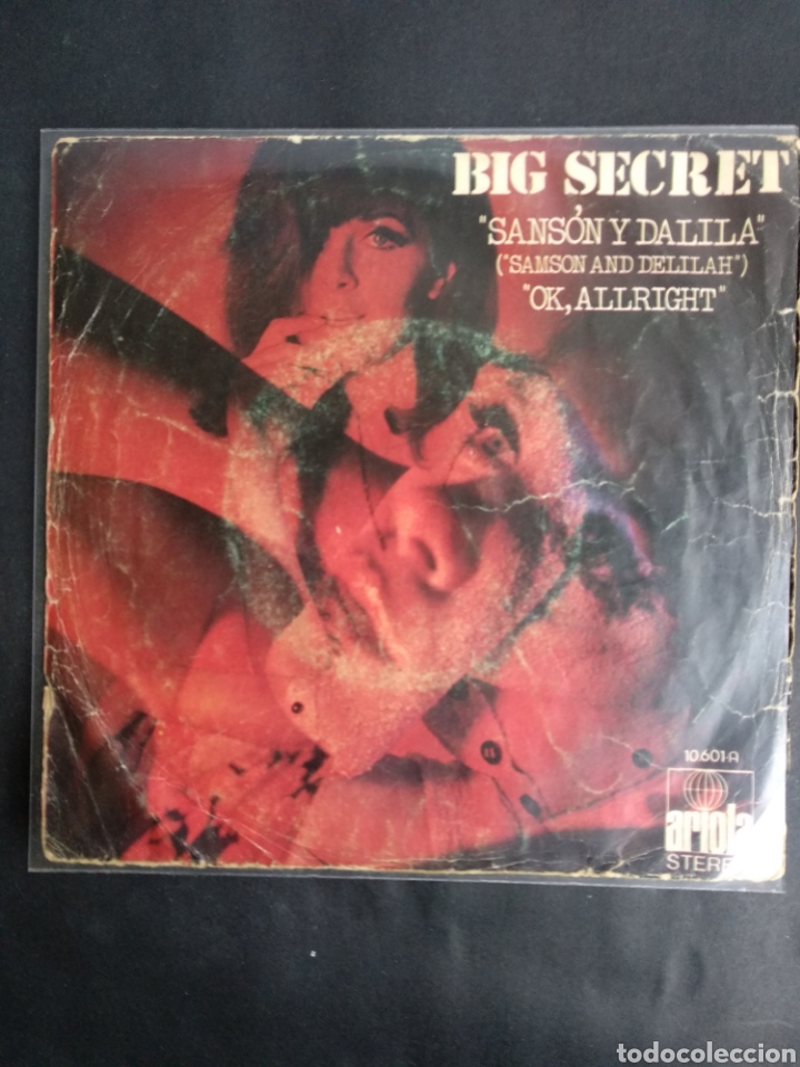 Discos de vinilo: *BIG SECRET, SANSON Y DALYLA, 1972. LCS.1 - Foto 2
