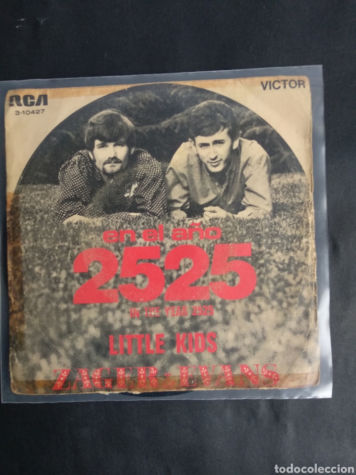 Discos de vinilo: *ZAGER & EVANS, EN EL A&Ntilde;O 2525, 1969 - Foto 2