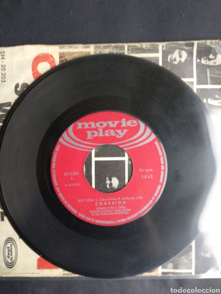 Discos de vinilo: *CONEXION, STRONG LOVER, 1969 - Foto 2