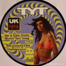 Discos de vinilo: M-ZONE – ITS A FREE ZONE-UK-2009-MAXI SINGLE
