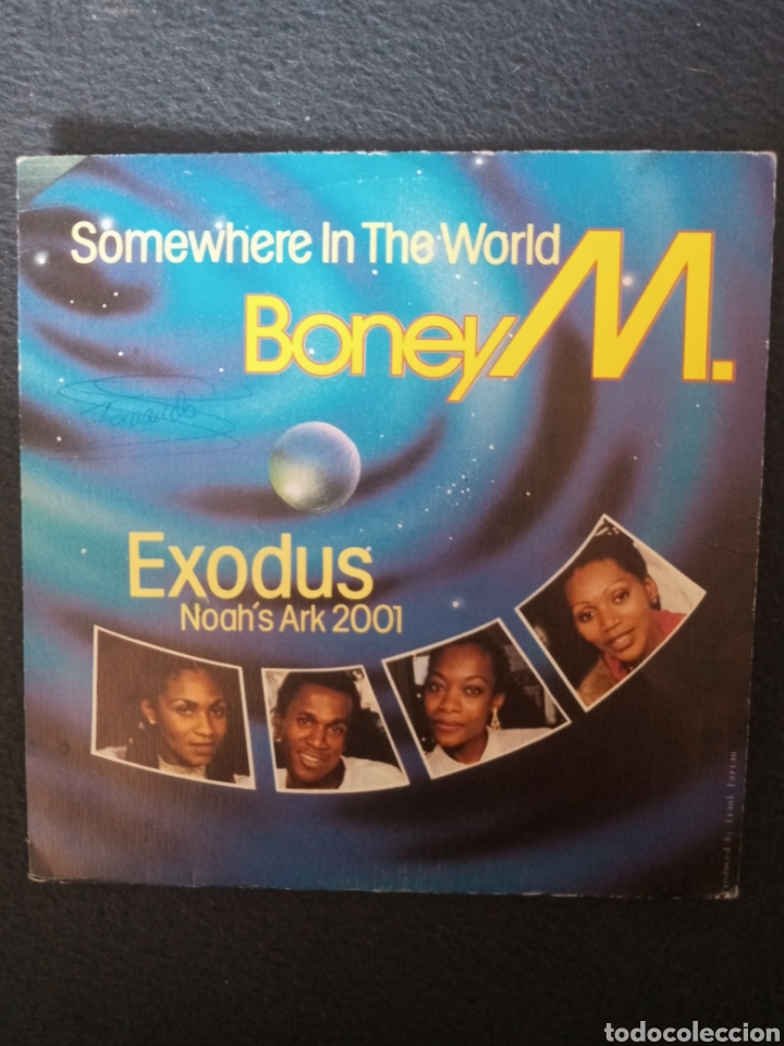 Discos de vinilo: Boney M.- Exodus..disco vinilo single - Foto 1