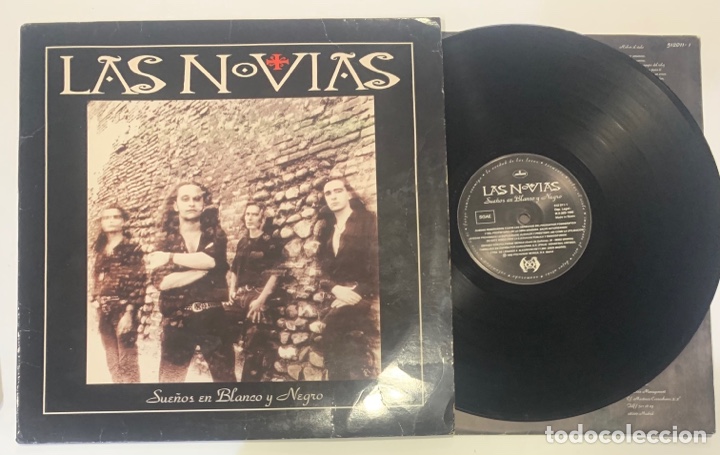 LP LAS NOVIAS SUEÑOS EN BLANCO Y NEGRO EDICIÓN ESPAÑOLA DE 1992 (Música - Discos - LP Vinilo - Grupos Españoles de los 90 a la actualidad)