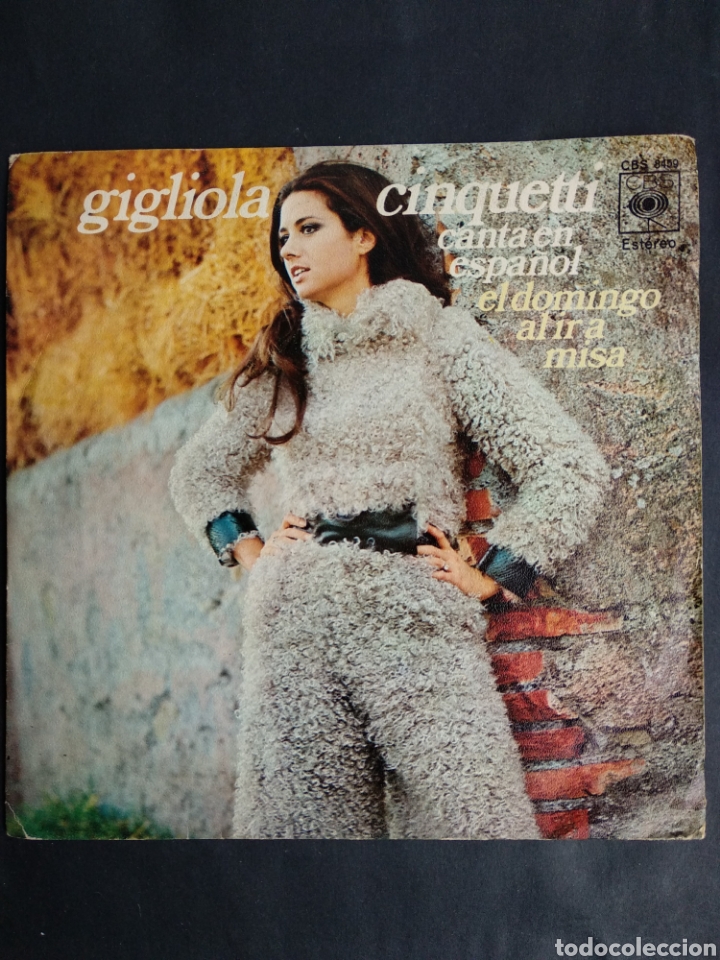 Discos de vinilo: *GIGLIOGA CINQUETTI, EL DOMINGO AL IR A MISA, 1972