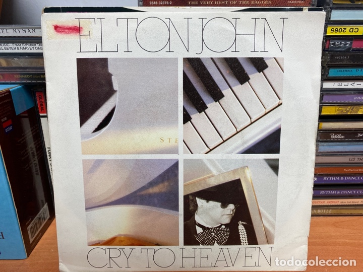 Discos de vinilo: Elton John - Cry To Heaven (7&rdquo;, Single) - Foto 1