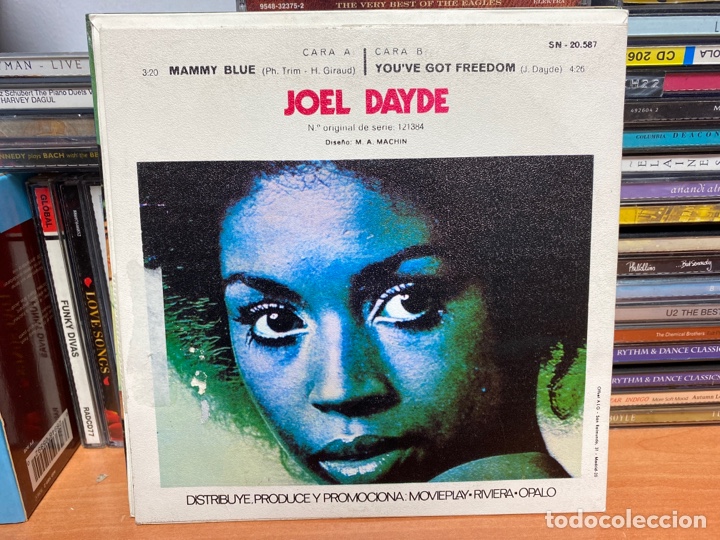 Discos de vinilo: Joel Dayde - Mammy Blue (7&rdquo;, Single) - Foto 2