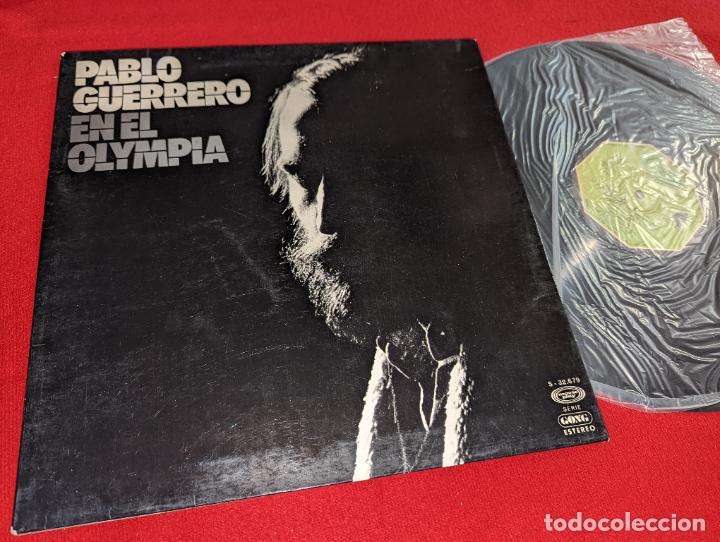 Discos de vinilo: PABLO GUERRERO En el Olympia LP 1975 Movieplay GATEFOLD CARPETA ABIERTA