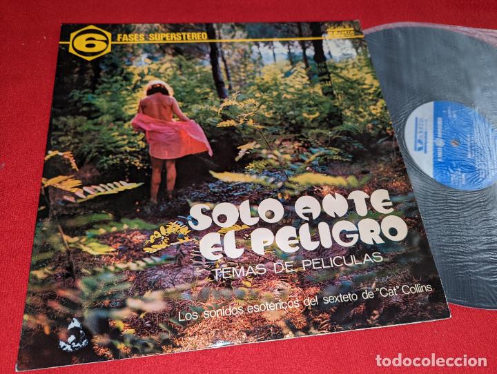 Discos de vinilo: SEXTETO CAT COLLINS Solo ante el peligro Temas de peliculas LP 1970 Vedette ESPA&Ntilde;A SPAIN