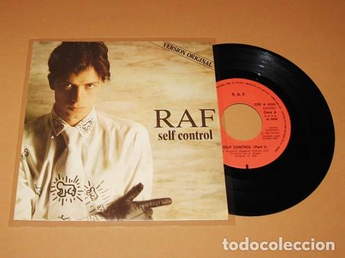 Discos de vinilo: RAF - SELF CONTROL - ITALO DISCO - SINGLE - 1984 - N&ordm;1 EN EUROPA
