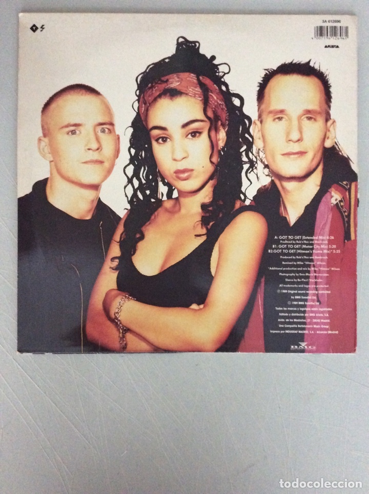 Discos de vinilo: Leila K with Rob&rsquo;n&rsquo; Raz. Got to get - Foto 2