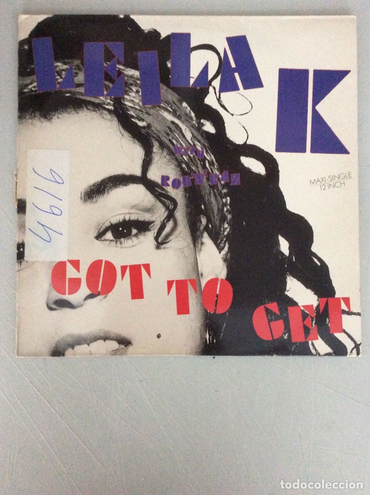 Discos de vinilo: Leila K with Rob&rsquo;n&rsquo; Raz. Got to get - Foto 1