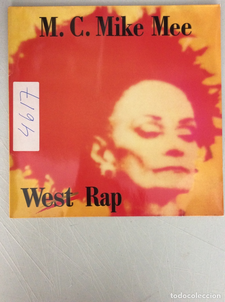Discos de vinilo: M. C. Mike Mee. West rap. - Foto 1