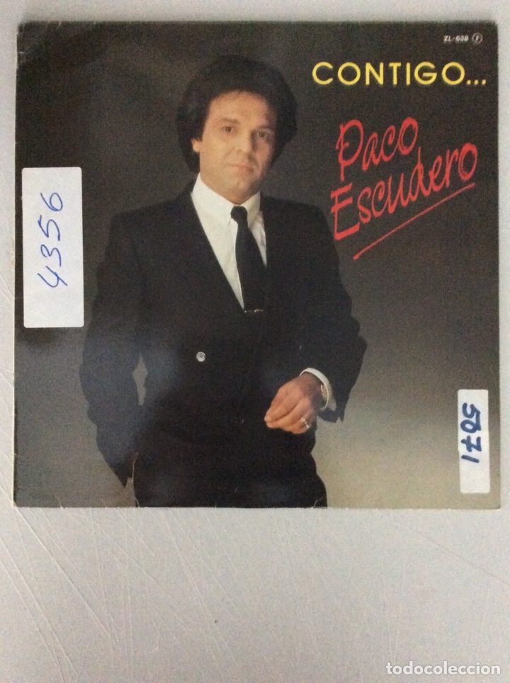 Discos de vinilo: Paco Escudero. Contigo... - Foto 1
