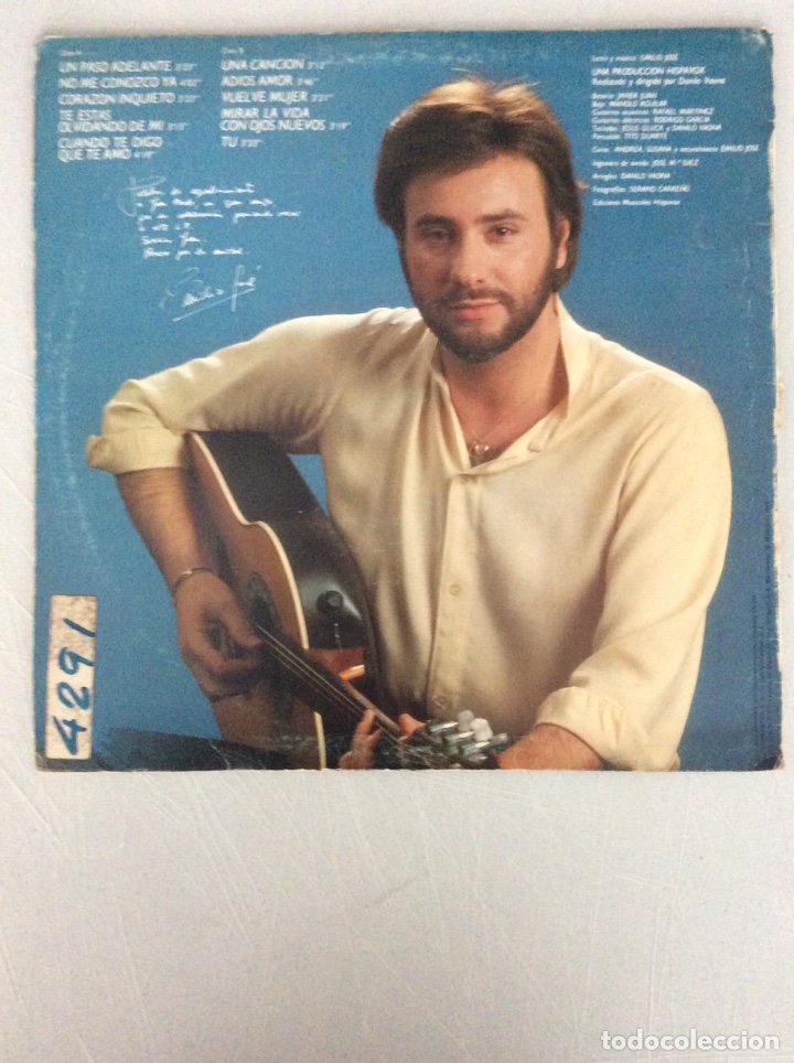 Discos de vinilo: Emilio Jos&eacute;. Un paso adelante. - Foto 2